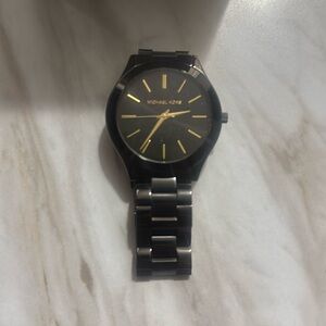 Black Michael kors authentic adjustable women’s watch.